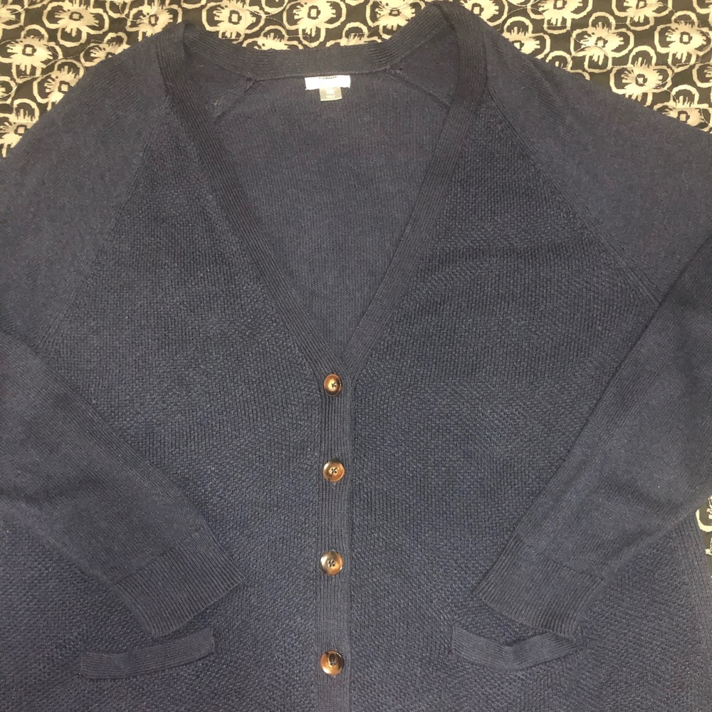 Old navy Cardigan- XXL Navy Blue
